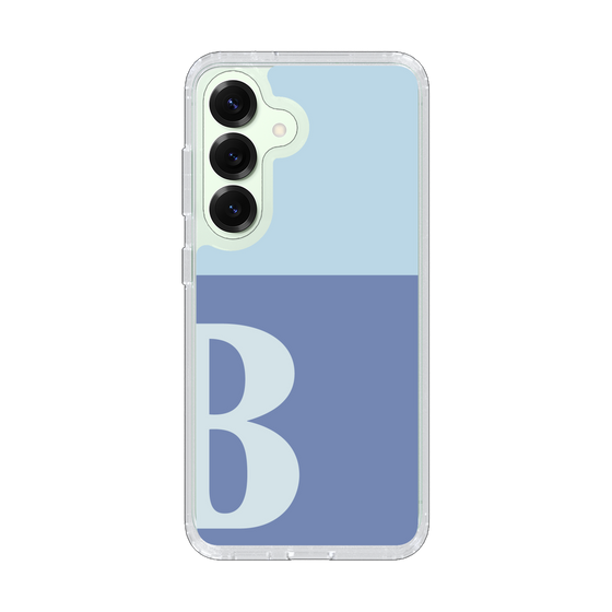Slim Protection Case［ Original - initial two tone - B blue ］
