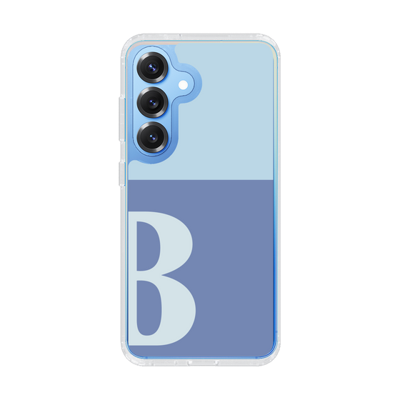 Slim Protection Case［ Original - initial two tone - B blue ］