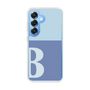 Slim Protection Case［ Original - initial two tone - B blue ］