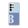 Slim Protection Case［ Original - initial two tone - B blue ］