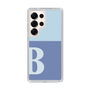 Slim Protection Case［ Original - initial two tone - B blue ］