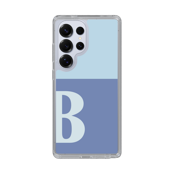 Slim Protection Case［ Original - initial two tone - B blue ］