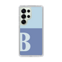 Slim Protection Case［ Original - initial two tone - B blue ］