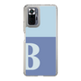 Slim Protection Case［ Original - initial two tone - B blue ］