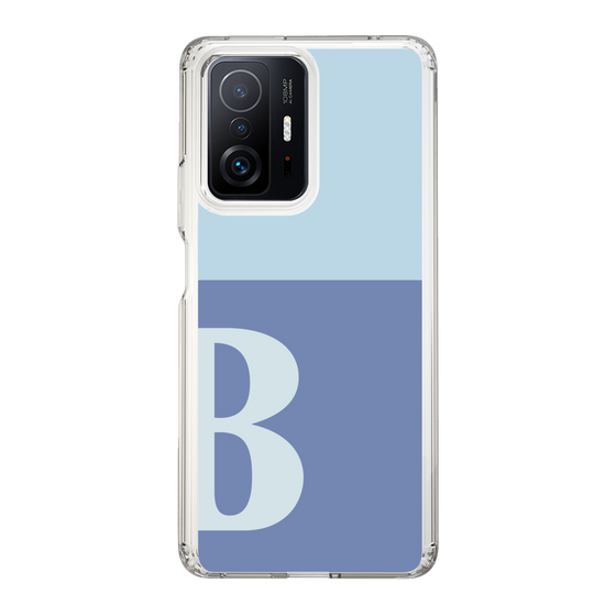 Slim Protection Case［ Original - initial two tone - B blue ］