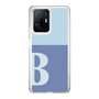 Slim Protection Case［ Original - initial two tone - B blue ］