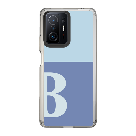 Slim Protection Case［ Original - initial two tone - B blue ］