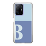 Slim Protection Case［ Original - initial two tone - B blue ］