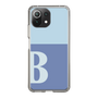 Slim Protection Case［ Original - initial two tone - B blue ］
