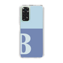 Slim Protection Case［ Original - initial two tone - B blue ］