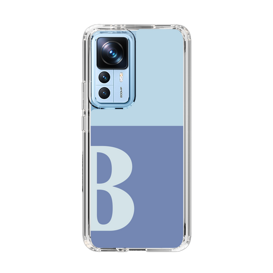 Slim Protection Case［ Original - initial two tone - B blue ］