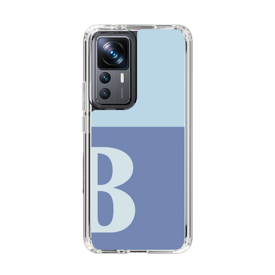 Slim Protection Case［ Original - initial two tone - B blue ］