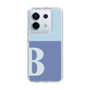 Slim Protection Case［ Original - initial two tone - B blue ］