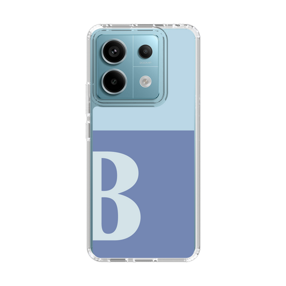 Slim Protection Case［ Original - initial two tone - B blue ］