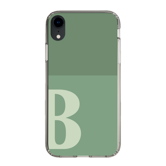 Slim Protection Case［ Original - initial two tone - B green ］