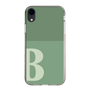 Slim Protection Case［ Original - initial two tone - B green ］