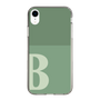 Slim Protection Case［ Original - initial two tone - B green ］