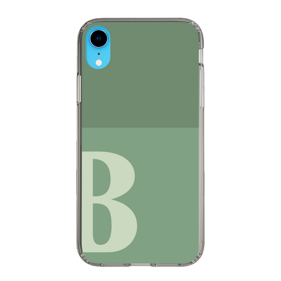 Slim Protection Case［ Original - initial two tone - B green ］