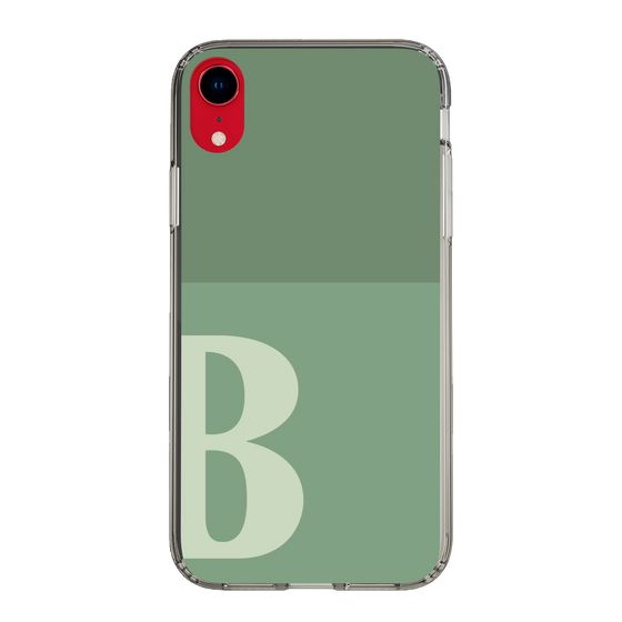 Slim Protection Case［ Original - initial two tone - B green ］
