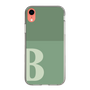 Slim Protection Case［ Original - initial two tone - B green ］
