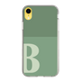 Slim Protection Case［ Original - initial two tone - B green ］