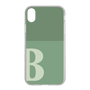 Slim Protection Case［ Original - initial two tone - B green ］