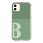 Slim Protection Case［ Original - initial two tone - B green ］