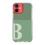 Slim Protection Case［ Original - initial two tone - B green ］