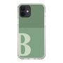 Slim Protection Case［ Original - initial two tone - B green ］