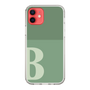 Slim Protection Case［ Original - initial two tone - B green ］