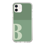 Slim Protection Case［ Original - initial two tone - B green ］