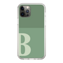 Slim Protection Case［ Original - initial two tone - B green ］