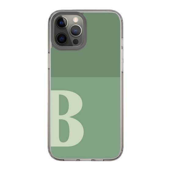 Slim Protection Case［ Original - initial two tone - B green ］