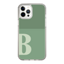 Slim Protection Case［ Original - initial two tone - B green ］