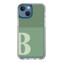 Slim Protection Case［ Original - initial two tone - B green ］