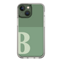 Slim Protection Case［ Original - initial two tone - B green ］