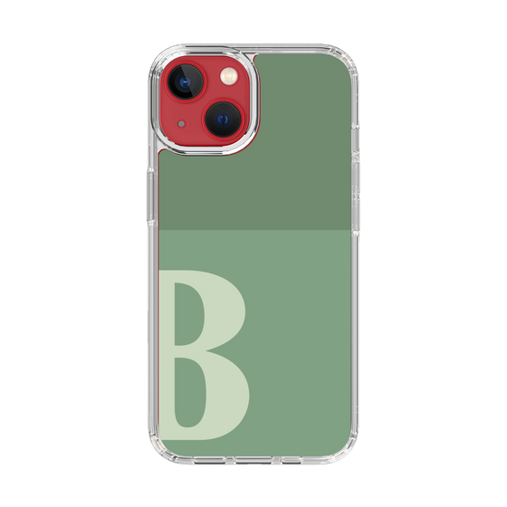 Slim Protection Case［ Original - initial two tone - B green ］