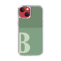 Slim Protection Case［ Original - initial two tone - B green ］