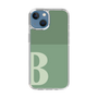 Slim Protection Case［ Original - initial two tone - B green ］