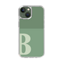 Slim Protection Case［ Original - initial two tone - B green ］