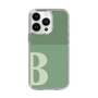 Slim Protection Case［ Original - initial two tone - B green ］
