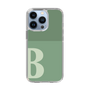 Slim Protection Case［ Original - initial two tone - B green ］