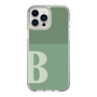 Slim Protection Case［ Original - initial two tone - B green ］