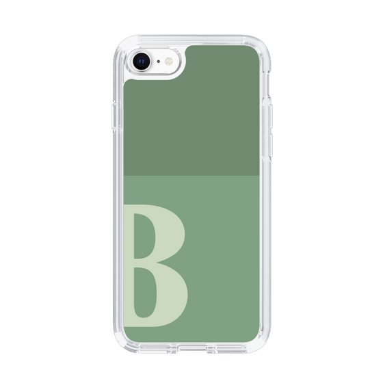 Slim Protection Case［ Original - initial two tone - B green ］