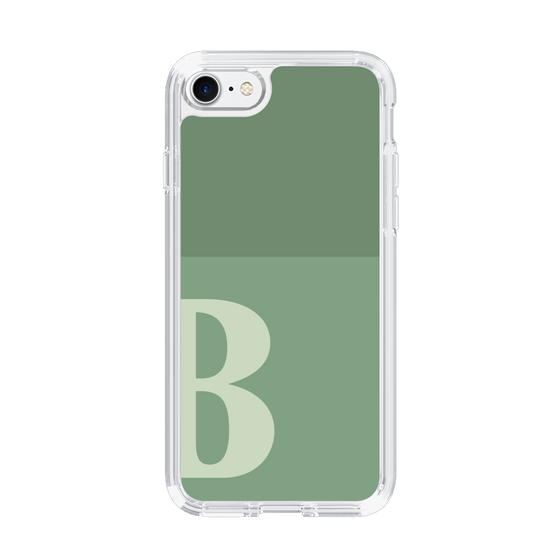 Slim Protection Case［ Original - initial two tone - B green ］
