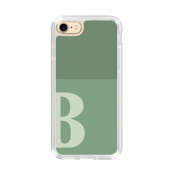 Slim Protection Case［ Original - initial two tone - B green ］