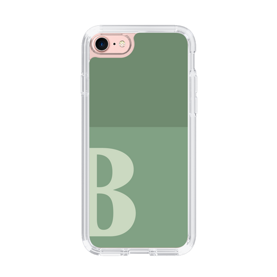 Slim Protection Case［ Original - initial two tone - B green ］