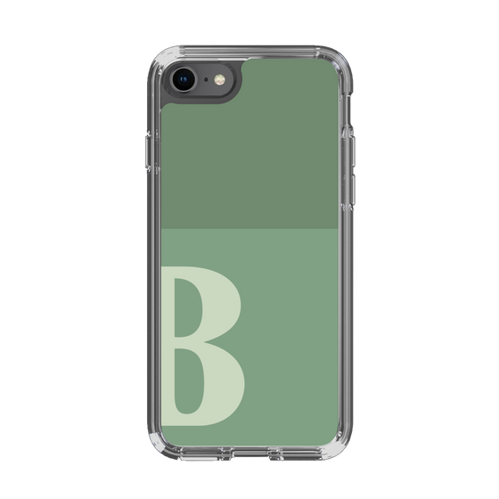 Slim Protection Case［ Original - initial two tone - B green ］