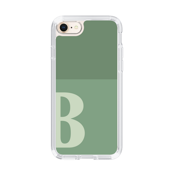 Slim Protection Case［ Original - initial two tone - B green ］