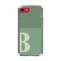 Slim Protection Case［ Original - initial two tone - B green ］